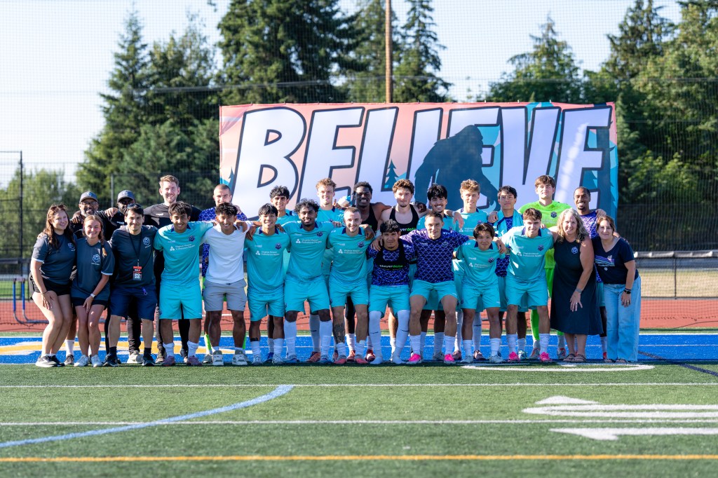Post-game players and staff pic