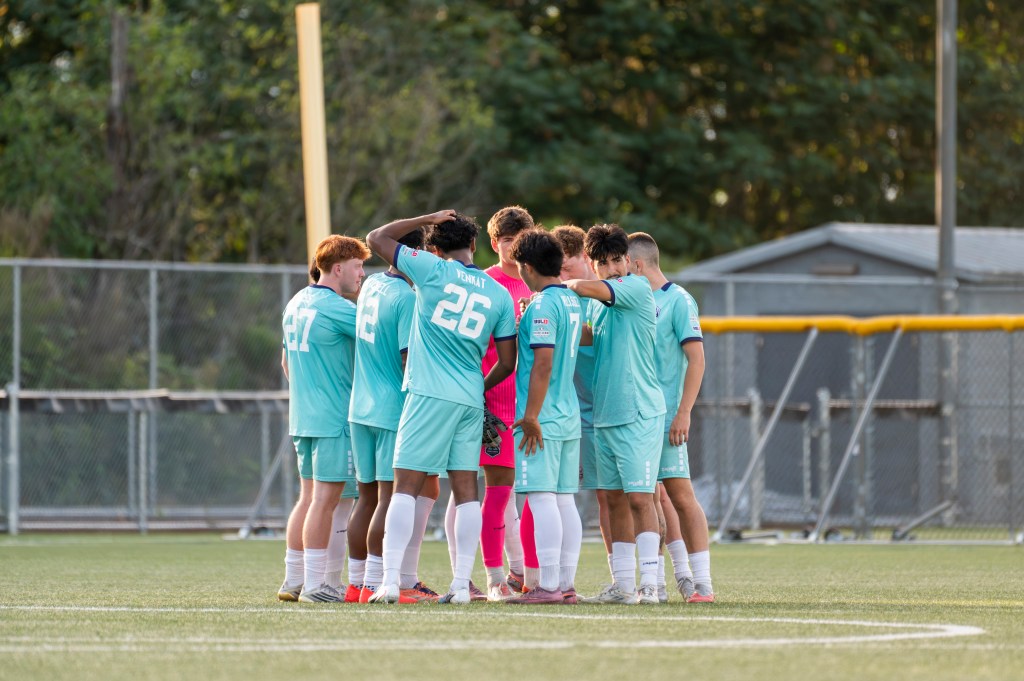 team huddle